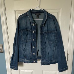 Lane Bryant Jean jacket. Women’s size 24